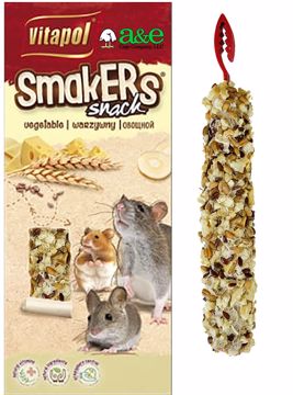 Picture of 2 PK. RODENT SMAKERS TREAT STICKS - CHEESE