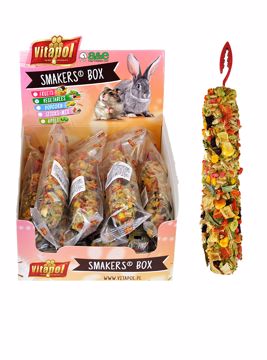 Picture of 12 PK. SM ANIMAL SMAKERS TREAT STICKS DISPLAY - VEGETABLE
