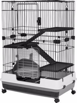 Picture of 32 X 21 X 41 IN. DELUXE 4 LEVEL SMALL ANIMAL CAGE