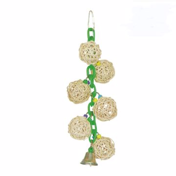 Picture of 6 VINE BALLS ON CHAIN W BELL
