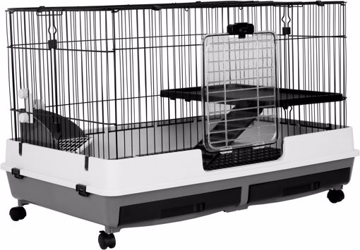 Picture of 40 X 25 X 26 IN. DELUXE 2 LEVEL SMALL ANIMAL CAGE