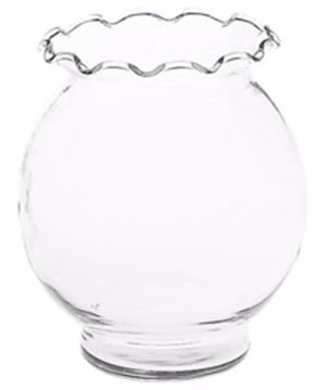 Picture of .2 GAL GLASS CRIMPED TOP BOWL