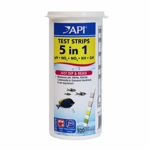 Picture of 100 CT. 5 IN 1 AQUARIUM TEST STRIPS