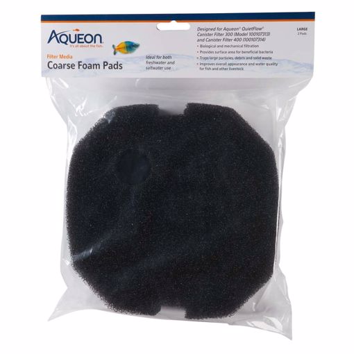 Picture of 2 PK. MED./LG. BLACK COARSE FOAM PAD