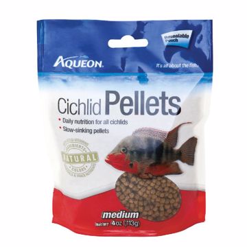 Picture of 4 OZ. CICHLID MED. PELLETS - POUCH
