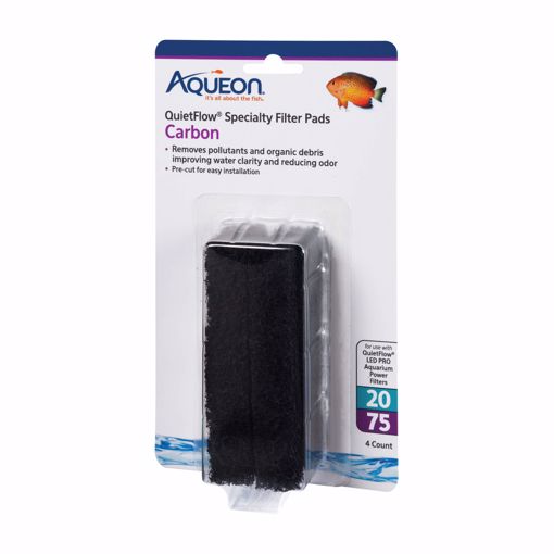 Picture of AQUEON CARTRIDGE CARBON MINIPAD - QUIET FLOW 20/75