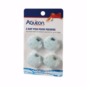 Picture of 4 PK. 3 DAY FISH FOOD FEEDER