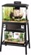 Picture of 24 IN. X 12 IN. FORGE 2 TIER AQUARIUM STAND - BLACK