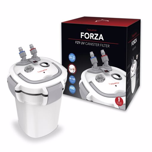 Picture of FORZA UV CANISTER FILTER WITH 9W UV STERILIZER - 450 GPH