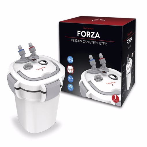 Picture of FORZA UV CANISTER FILTER WITH 13W UV STERILIZER - 550 GPH