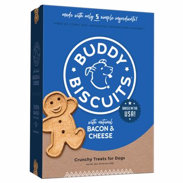 Picture of 16 OZ. BUDDY BISCUITS ORIGINAL OVEN BAKED TREATS - BCN N CHZ