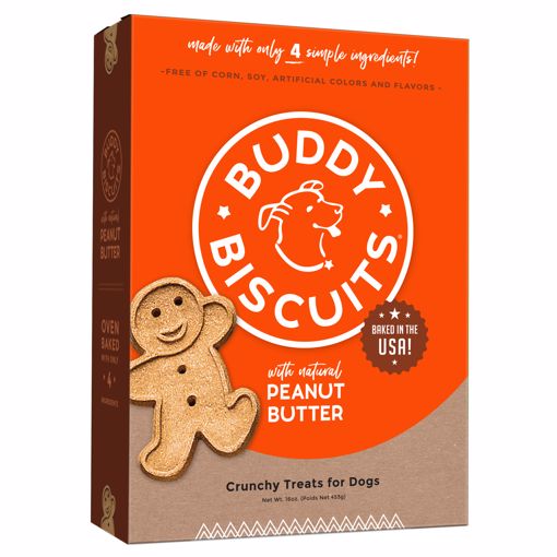 Picture of 16 OZ. BUDDY BISCUITS ORIGINAL OVEN BAKED TREATS - PNT BTR