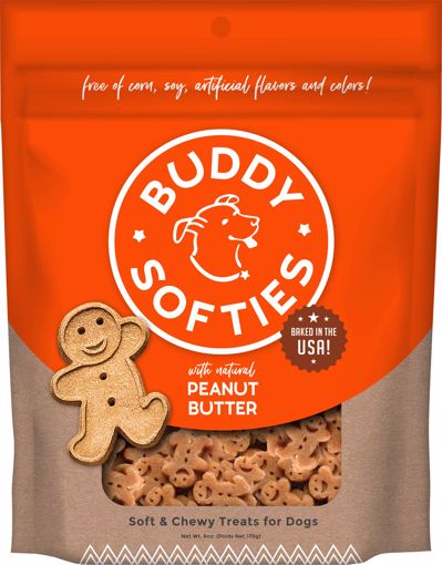 Picture of 6 OZ. BUDDY BISCUITS ORIGINAL SOFT  CHEWY TREAT - PNUT BTTR