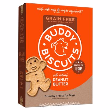 Picture of 14 OZ. BUDDY BISCUITS GRAIN FREE OVEN BAKED TREATS - PNT BTR