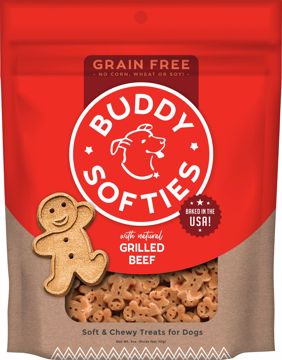 Picture of 5 OZ. BUDDY BISCUITS GRAIN FREE SOFT  CHEWY TREAT - BEEF