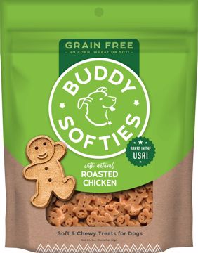 Picture of 5 OZ. BUDDY BISCUITS GRAIN FREE SOFT  CHEWY TRT - RSTD CHKN