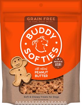 Picture of 5 OZ. BUDDY BISCUITS GRAIN FREE SOFT  CHEWY TREAT - PB