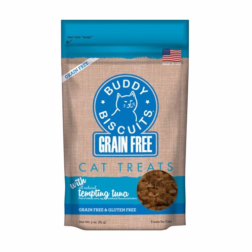 Picture of 3 OZ. BUDDY BISCUITS GF CAT TREATS - TEMPTING TUNA