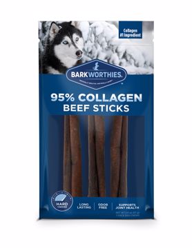 Picture of 3 PK. 6 IN. 95% COLLAGEN BEEF STICK