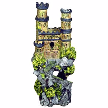 Picture of TALL CASTLE ON ROCKY CLIFF ORNAMENT