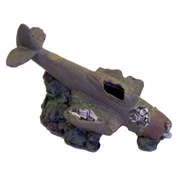 Picture of WWII PLANE W/CAVE ORNAMENT