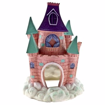 Picture of PIXIE CASTLE - PINK ORNAMENT