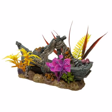 Picture of SUNKEN SHIP FLORAL ORNAMENT