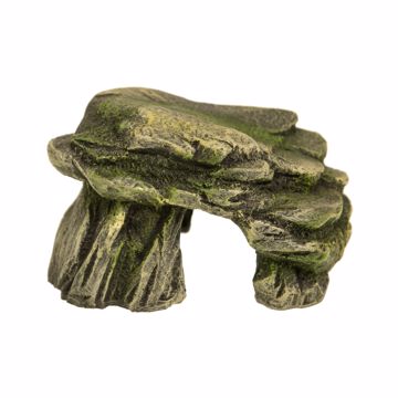 Picture of ROCK CAVE - MOSS GREEN ORNAMENT