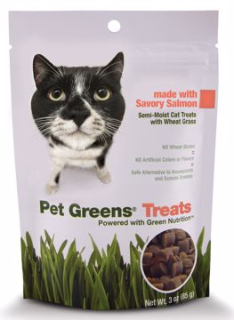 Picture of 3 OZ. PET GREENS SALMON CAT TREAT