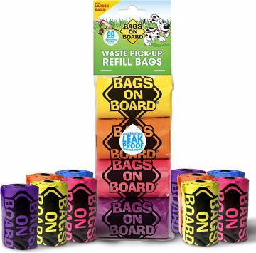 Picture of 60 CT. BAGS ON BOARD REFILL PACK - RAINBOW