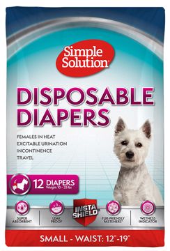 Picture of SM. SS DISPOSABLE DIAPERS - 12 PK.