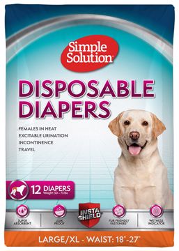 Picture of LG./XL.  SS DISPOSABLE DIAPERS - 12 PK.