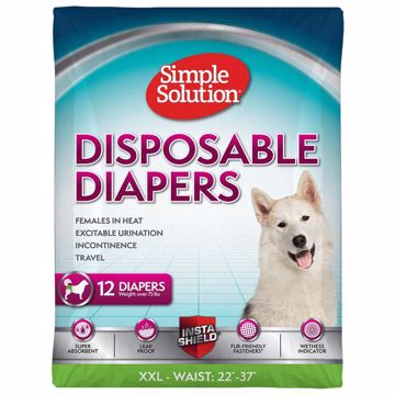 Picture of 2XL.  SS DISPOSABLE DIAPERS - 12 PK.