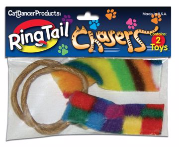 Picture of 2 PK. RINGTAIL CHASER CAT TOY
