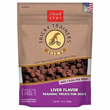 Picture of 14 OZ. TRICKY TRAINERS CHEWY - LIVER