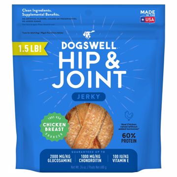 Picture of 24 OZ. DOGSWELL HIP  JOINT JERKY GRAIN-FREE CHICKEN