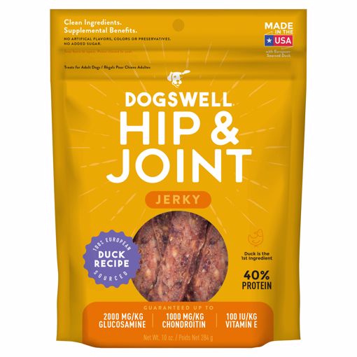 Picture of 10 OZ. DOGSWELL HIP  JOINT JERKY GRAIN-FREE DUCK