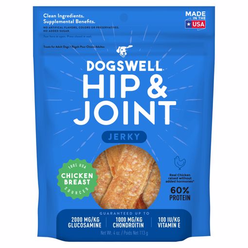 Picture of 4 OZ. DOGSWELL HIP  JOINT JERKY GRAIN-FREE CHICKEN