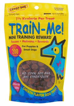 Picture of 4 OZ. CRAZY DOG TRAIN-ME! MINI REWARDS - CHICKEN