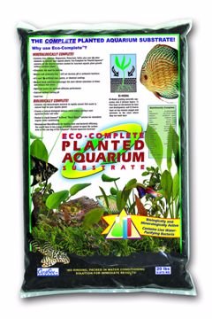 Picture of 20 LB. ECO-COMPLETE PLANTED AQUARIA SUBSTRATE - BLACK