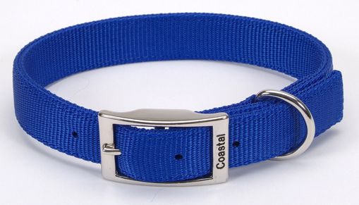 Picture of 1X22 IN. DBL NYLON COLLAR - BLUE