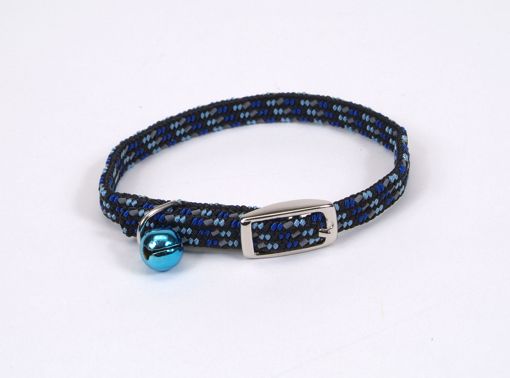 Picture of 5/16 IN. ADJ REFL. KITTEN COLLAR - BLUE