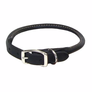 Picture of 5/8X16 IN. ROUND LEATHER COLLAR - BLACK