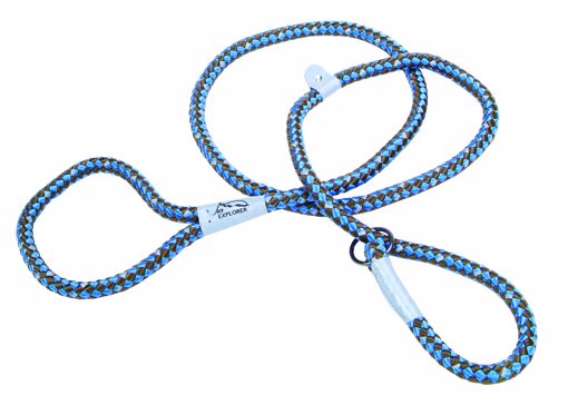 Picture of 6 FT. K9 EXPLORER ROPE SLIP LEASH - SAPPIRE