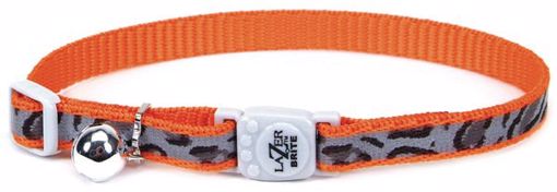 Picture of 3/8 IN. LAZER BRITE COLLAR ORANGE- CAT