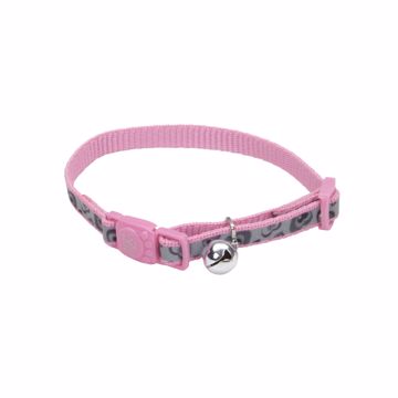 Picture of 3/8 IN. LAZER BRITE COLLAR PINK HEART - CAT