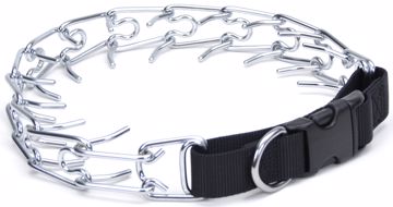 Picture of 18 IN. TITAN PRONG TRAINING EASY ON COLLAR W/BUCKLE - BLACK