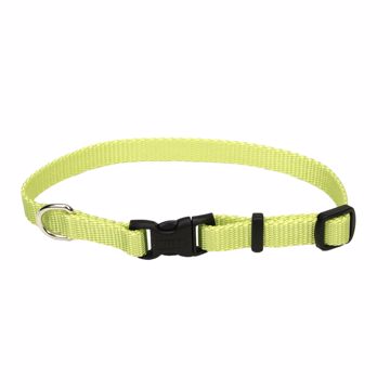 Picture of 3/8 X 8-12 IN. ADJ. NYLON COLLAR SNAP BUCKLE- LIME