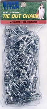 Picture of 15 FT. TWIST LINK TIE OUT CHN - 3.0MM