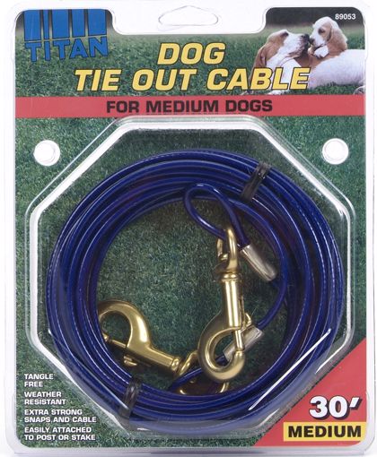 Picture of 30 FT. TITAN MED. TIE OUT CABLE-920